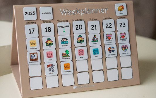 Weekplanner voor kinderen